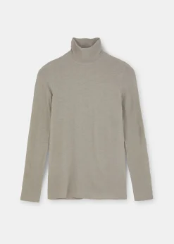aiayu Bluser*Gentle cashmere turtleneck