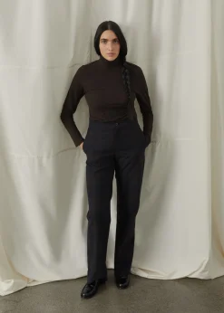 aiayu Bluser*Gentle cashmere turtleneck