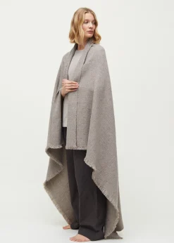aiayu Plaider*Haya wool throw - 150x180