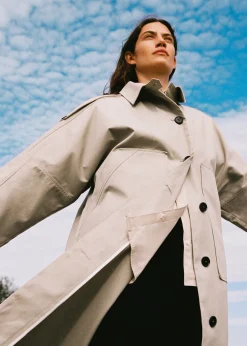 aiayu Frakker*Jean coat - ventile