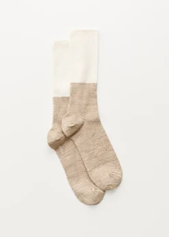 aiayu Strømper*Linen rib socks