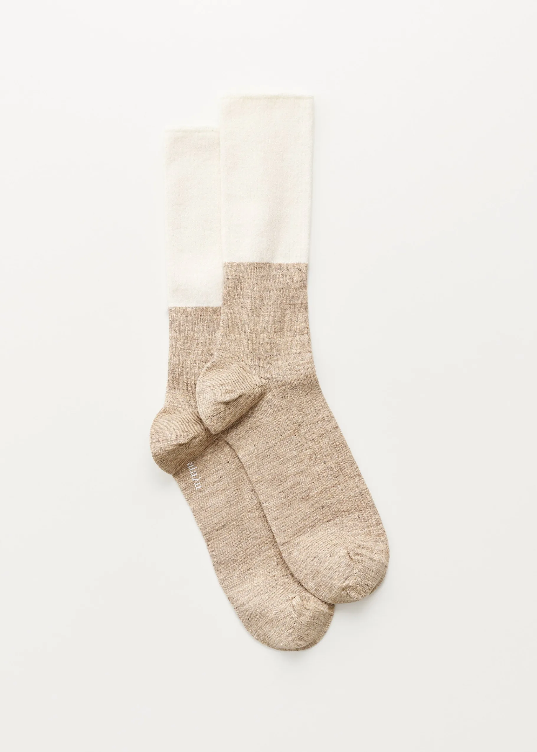 aiayu Strømper*Linen rib socks