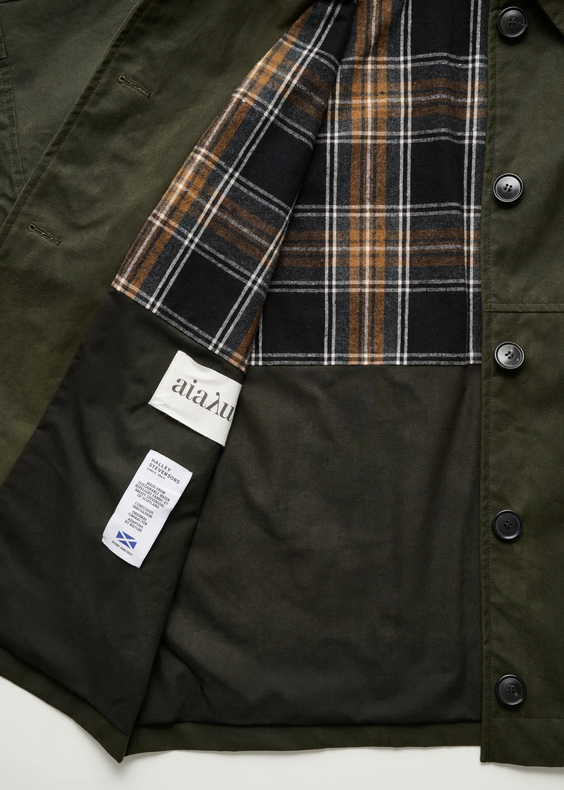 aiayu Jakker & Blazere*Moa jacket - oilskin