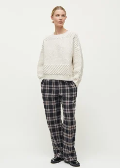 aiayu Bukser*My pant checked wool