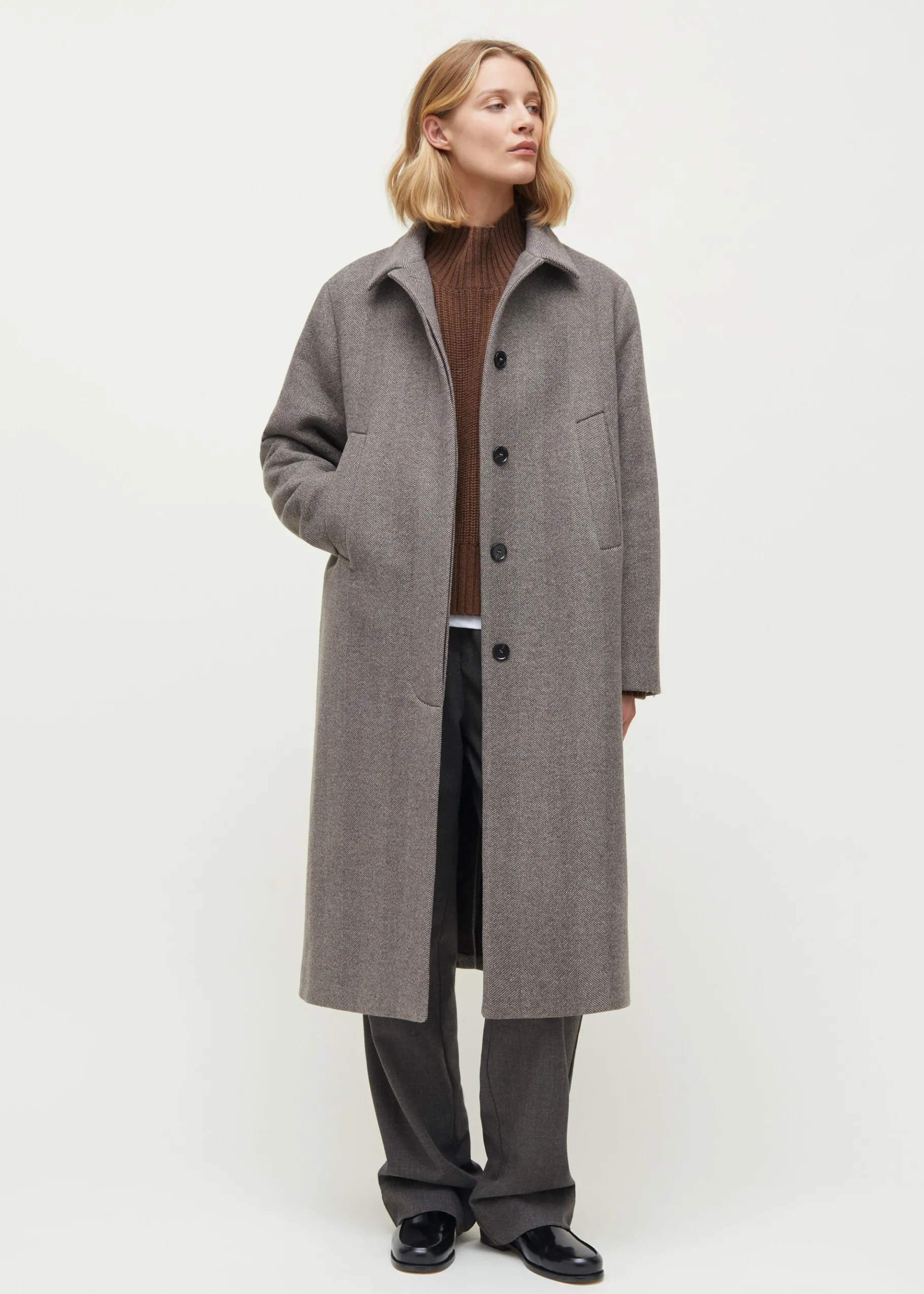 aiayu Frakker*Noah wool coat