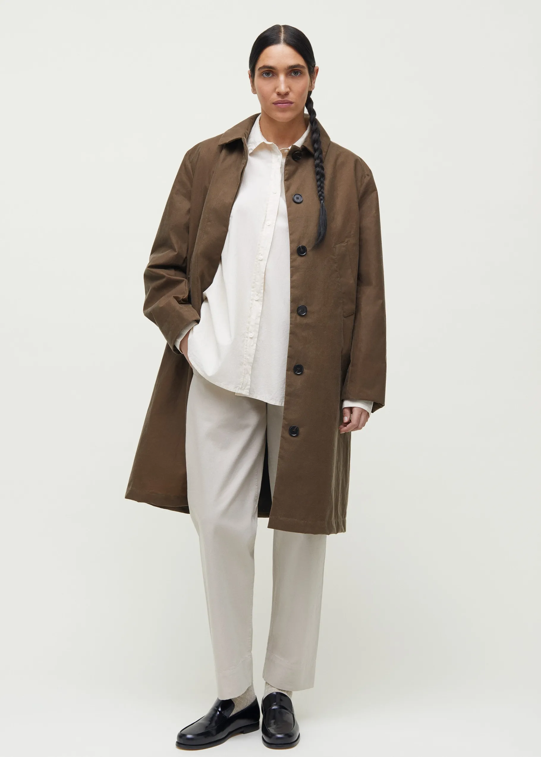 aiayu Frakker*Noor coat oilskin