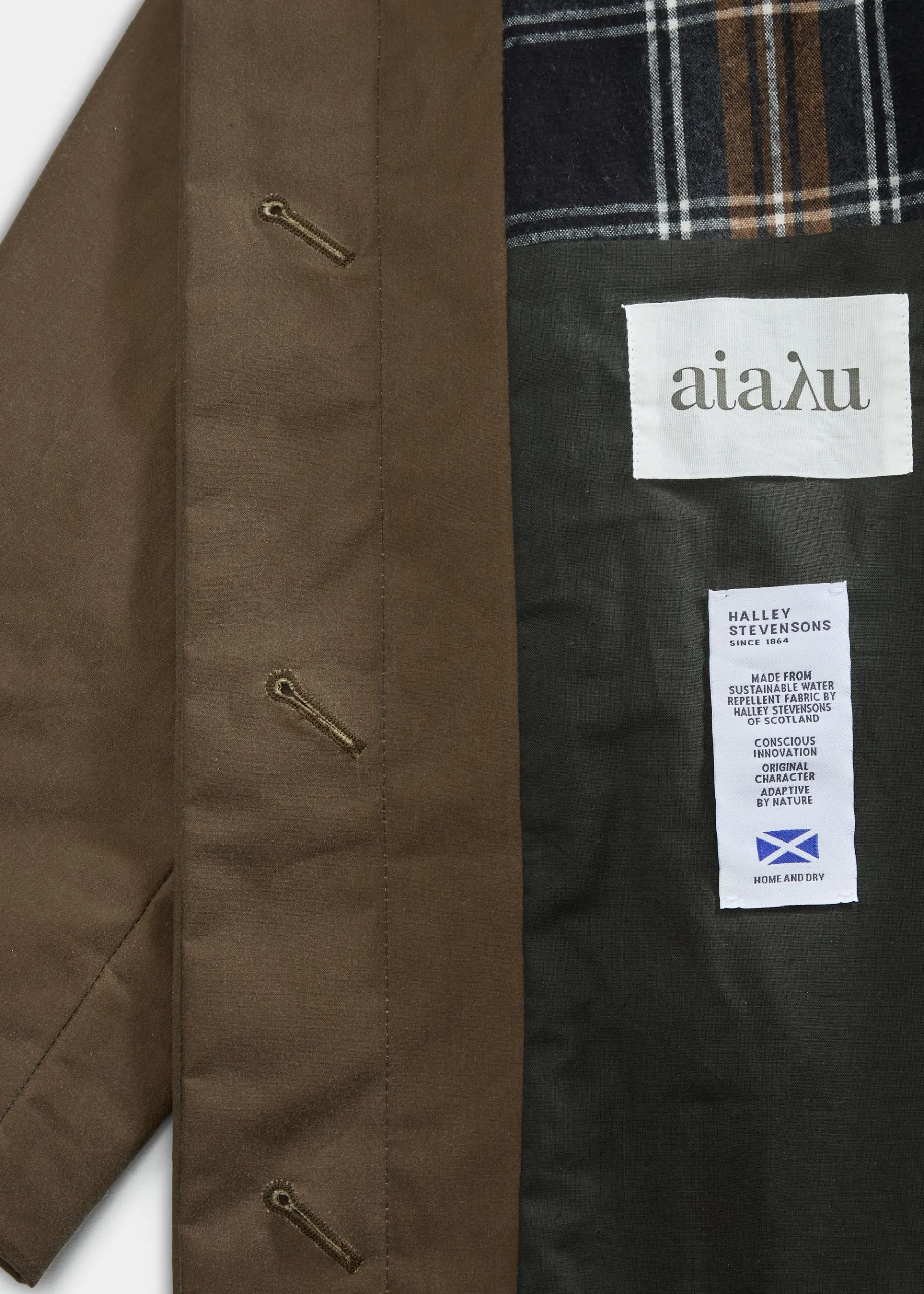 aiayu Frakker*Noor coat oilskin