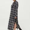 aiayu Kjoler & Nederdele*Novia dress checked wool