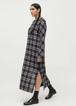 aiayu Kjoler & Nederdele*Novia dress checked wool