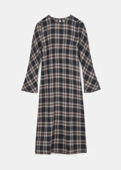 aiayu Kjoler & Nederdele*Novia dress checked wool