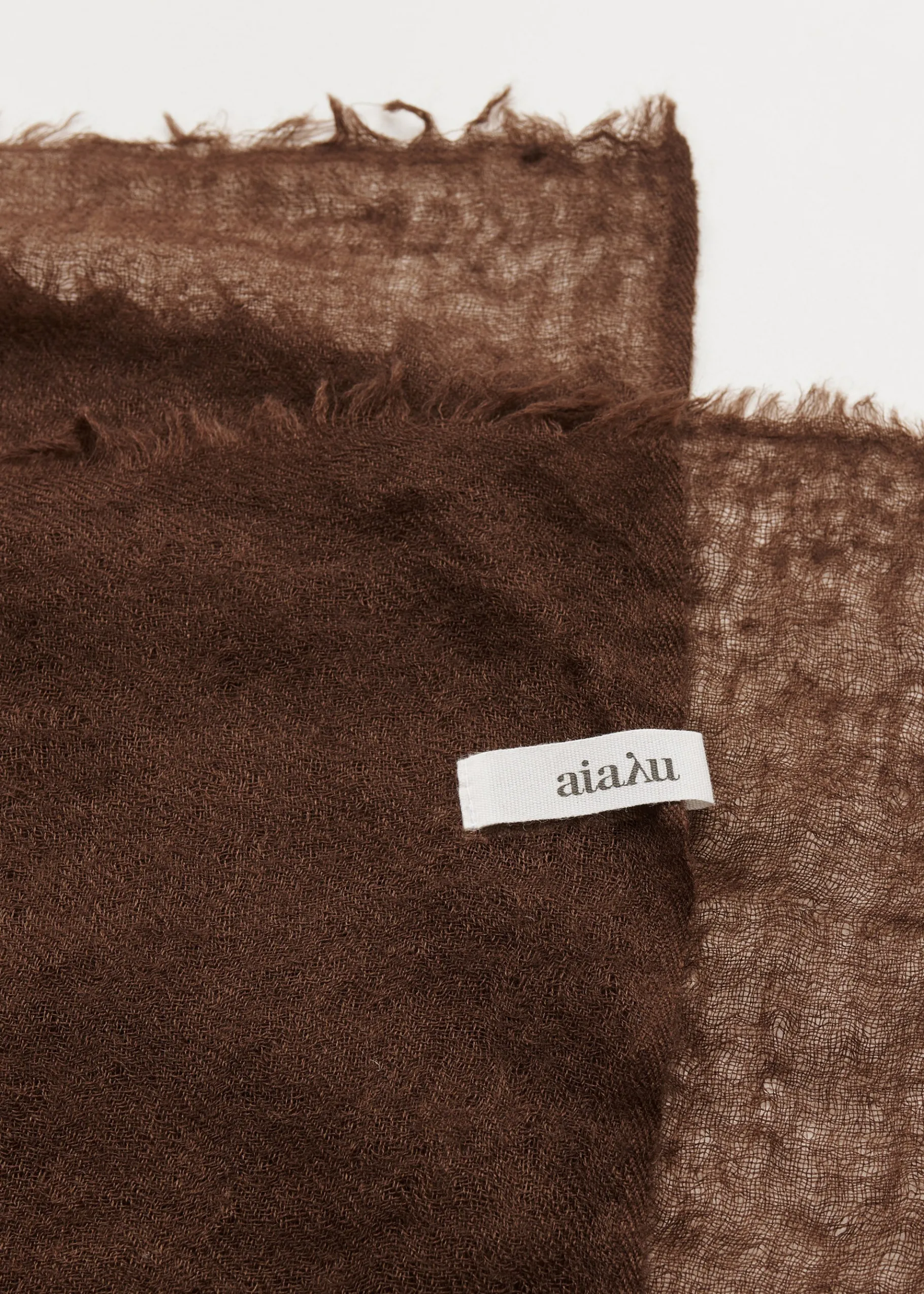 aiayu Tørklæder*Poon scarf - pure cashmere
