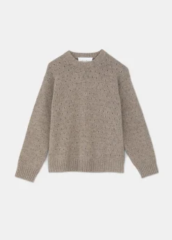 aiayu Strik*Saga dot wool sweater