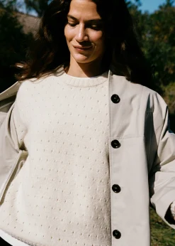 aiayu Strik*Saga dot wool sweater