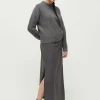 aiayu Kjoler & Nederdele*Wrap skirt fine wool